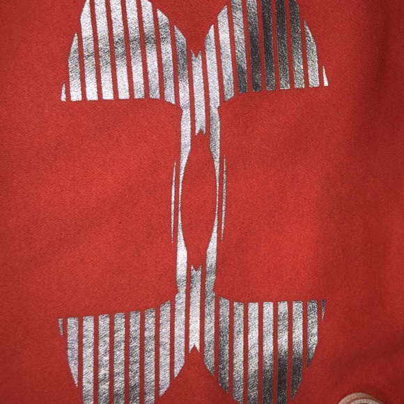 NEW WITH TAGS Orange Under Armor Sweatshirt - Picture 6 of 7